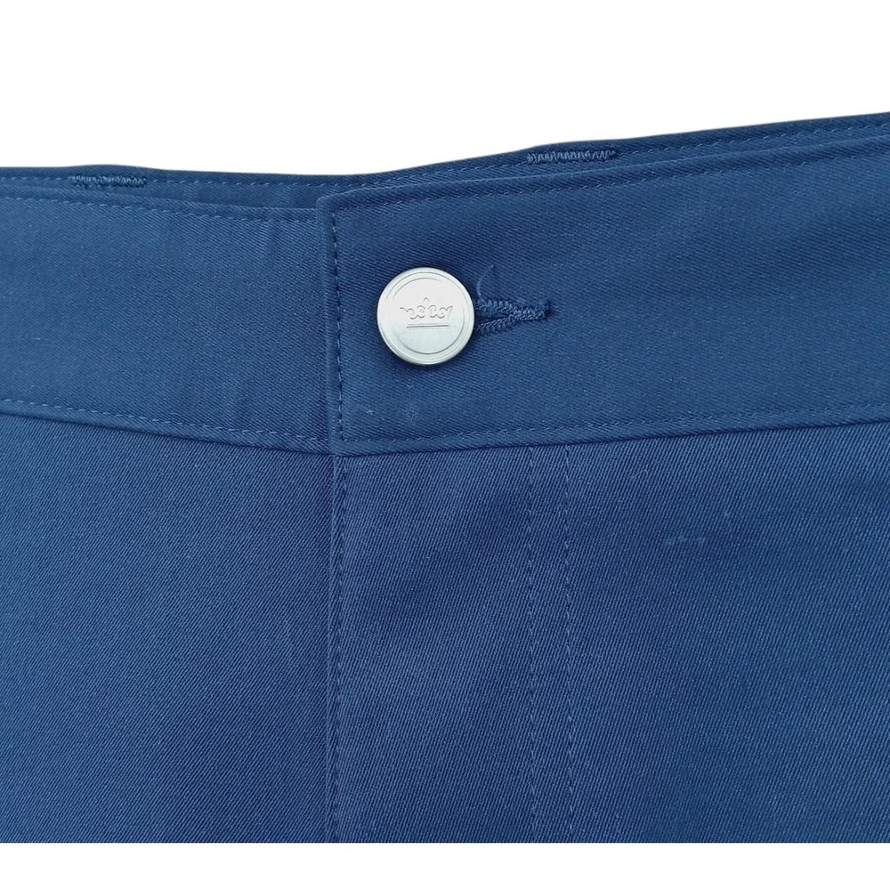 Peter Millar Performance 5-Pocket Pants Mens 48x28 Blue Poly Regular Golf EB66